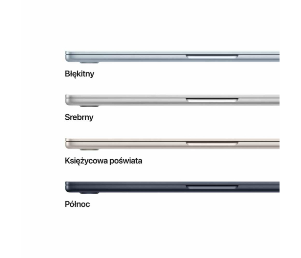 Apple MacBook Air M5/16GB/512/Mac OS Srebrny 8R GPU - 1505868 - zdjęcie 5